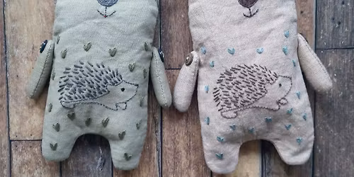 Lawendowe misie. Warsztaty haftu