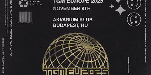 The Glitch Mob (USA) 360\u00b0 Europe Tour - Akv\u00e1rium Klub - 2025.11.09.