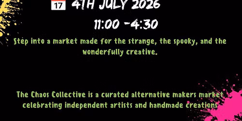 The Summer Mischief Market\n- Alternative Craft and Makers Market\/Fair