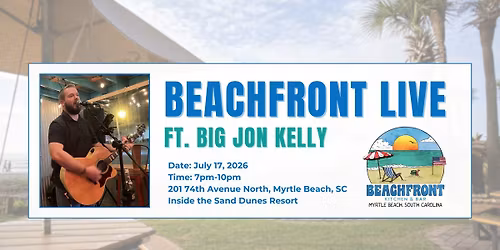 Beachfront Live ft\/ Big Jon Kelly