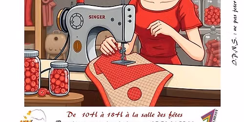 6\u00e8me salon de la broderie et des travaux d'aiguille