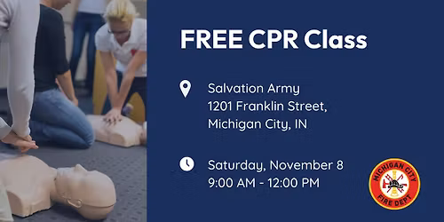FREE Certified CPR Class | Hosted by MCFD