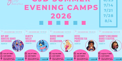 Bluey's Ballet Adventure One Day Evening Camp