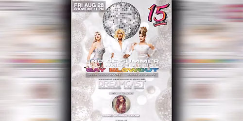 End of Summer All White Attire Gay Blowout