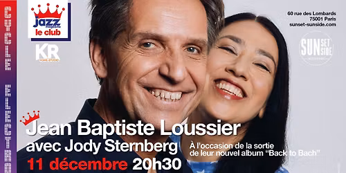 Jazz Magazine \u2022 Le Club pr\u00e9sente Cycle Electro \u2022  Jean Baptiste Loussier & Jody Sternberg