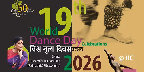 19th World Dance Day Celebrations by Natya Vriksha
