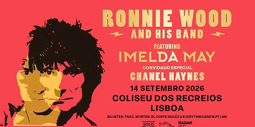 RONNIE WOOD \/\/ COLISEU DE LISBOA