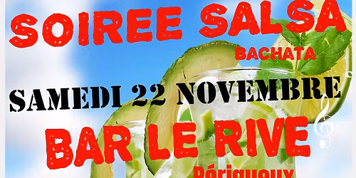 \u2600\ufe0f\ud83c\udde8\ud83c\uddfaRendez vous samedi 22 novembr, \u00e0 22 h pour votre soir\u00e9e de Mensuelle SALSADELANTE