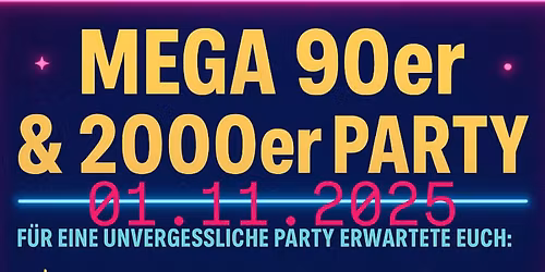 90er2000er Party