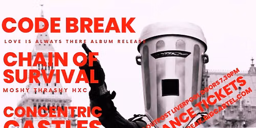 Code Break \u201cLove is always there\u201d Album Release Show