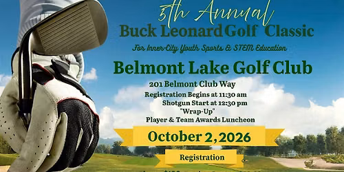 The 5th Annual Buck Leonard Golf Classic
