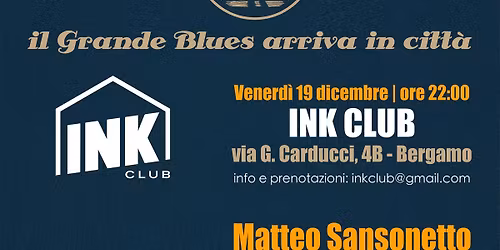BERGHEM BLUES ⭐️ Matteo Sansonetto ⭐️ INK CLUB