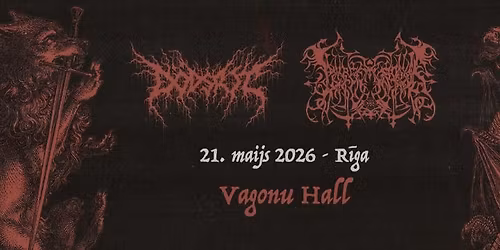 D\u00f6dsrit [SE] + Lamp Of Murmuur [US] + EREMOS-IX [LV] | Vagonu Hall