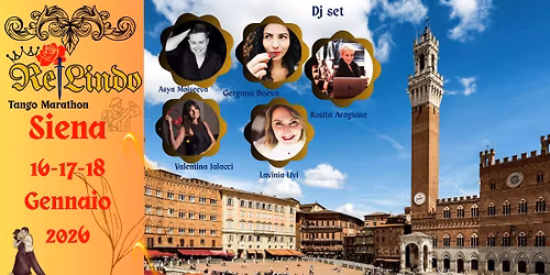 Re Lindo Tango Marathon - 1\u00b0 Edizione 16-18 gennaio 2026