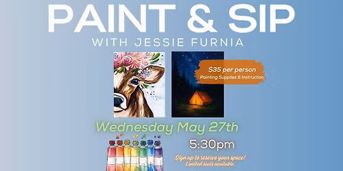 Paint & Sip with Jessie Furnia @ OLD SOUL