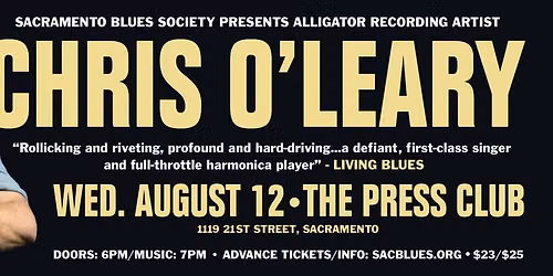 SBS Presents NY Blues\/Soul Star Chris O'Leary