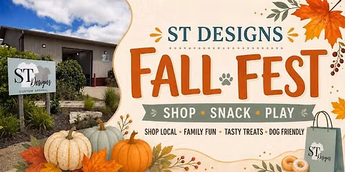 ST Designs Fall Fest Shop \u2022 Snack \u2022 Play