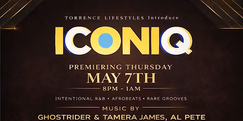 ICONIQ - THURSDAY  R&B ADULT VIBES at CATALUNA JAX