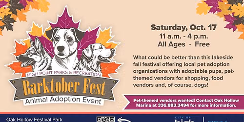 Barktober Fest at Oak Hollow Festival Park
