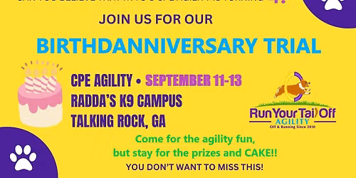4th BirthdAnniversary CPE Agility Trial