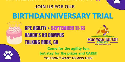 4th BirthdAnniversary CPE Agility Trial