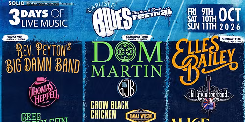 Carlisle Blues Rhythm and Rock Festival