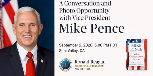 Conversation and Photo Opportunity with Vice President Mike Pence