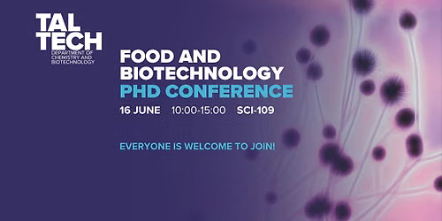 Food and biotechnology PhD conference