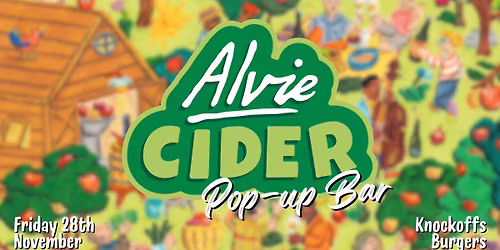 Alvie Cider Pop-up Bar @ Rebecchi's