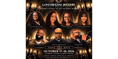 Unison 2026 Praise & Worship Summit