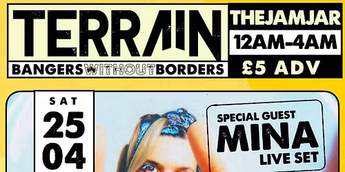 TERRAIN: Bangers Without Borders w\/ Mina (live set)