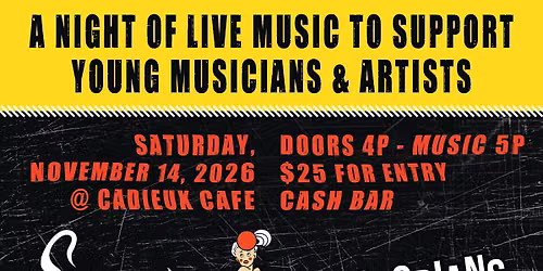 The Patrick McCarthy Foundation Benefit Concert