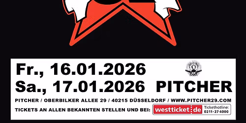 AUSVERKAUFT: ALEX IM WESTERLAND covern DIE \u00c4RZTE & DIE TOTEN HOSEN