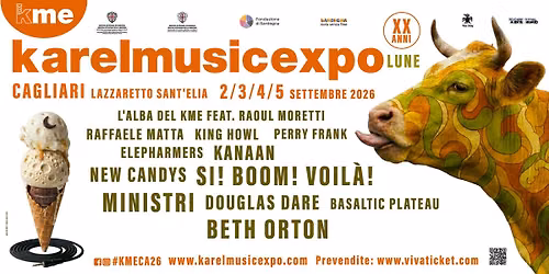Karel Music Expo 2026 - 2/3/4/5 Settembre