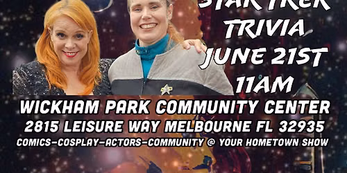 Star Trek Trivia @ Space Coast Comic Con 2026