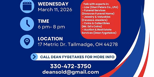 What Every Family Should Know About Death & Dying-- FREE Seminar