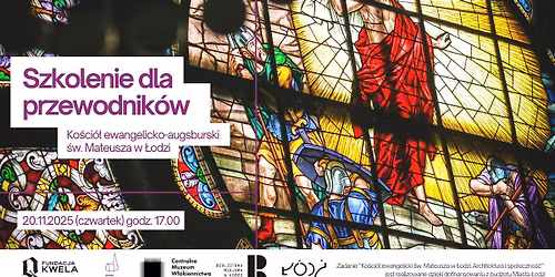 Szkolenie dla przewodnik\u00f3w | Ko\u015bci\u00f3\u0142 ewangelicko-augsburski \u015bw. Mateusza w \u0141odzi