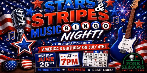 Patriotic Music Bingo!