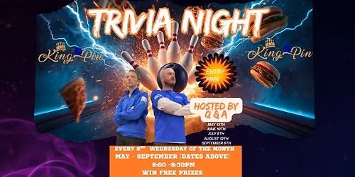 Kingpin Trivia (2nd Wednesday of the Month)
