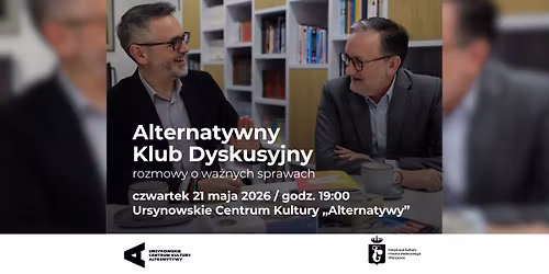 Alternatywny Klub Dyskusyjny | rozmowy o wa\u017cnych sprawach