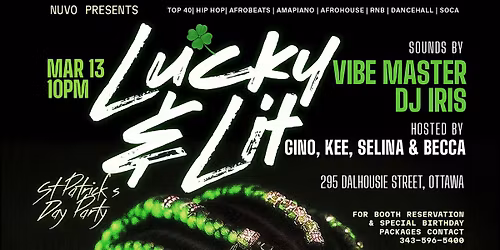 LUCKY & LIT @NUVO