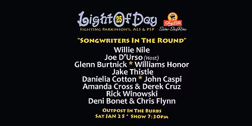 Light of Day Winterfest with Willie Nile