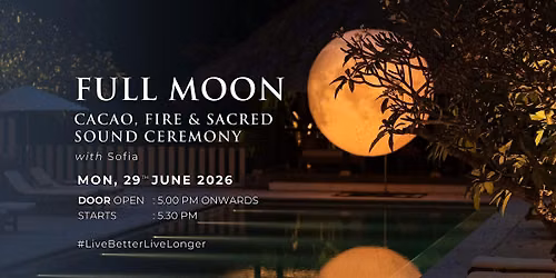 FULL MOON CEREMONY AT REV\u012aV\u014c WELLNESS RESORT