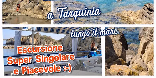 La Traversata da Civitavecchia a Tarquinia lungo il mare. Escursione Super Singolare e Piacevole :-)