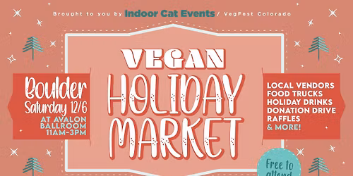 Vegan Holiday Market BOULDER