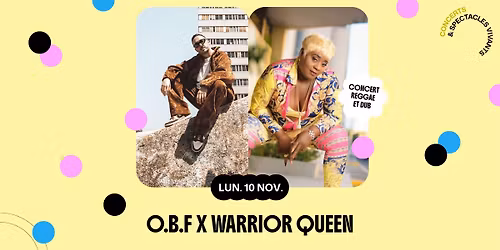 O.B.F ft WARRIOR QUEEN x WILDERNESS SOUND \u00b7 \u00c0 CONTRE-COURANT 