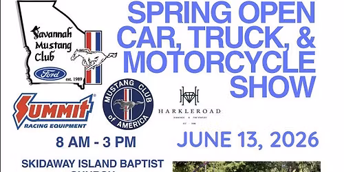 Spring Open Car, Truck, & Motorcycle Show