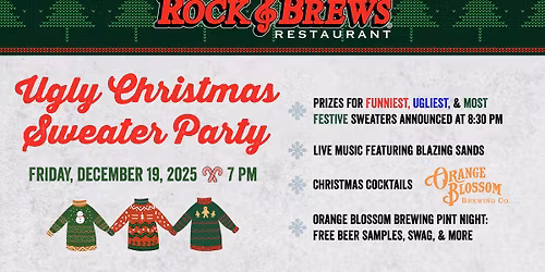 Rock & Brews Annual Ugly Christmas Sweater Party