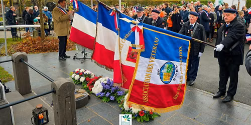 C\u00e9r\u00e9monie comm\u00e9morative de l\u2019armistice de 1918