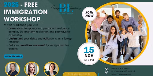 Poland Immigration FREE Workshop